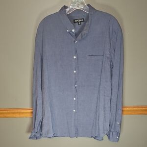 J. Crew Casual Button Down Shirt in Slate Blue